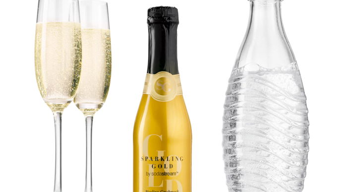 DIY: Mit Sodastream könnt ihr euren Sekt jetzt selber sprudeln
