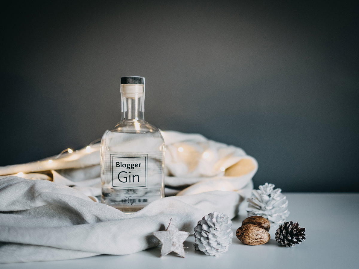 Gin Tonic Blogger Flasche