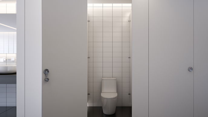 So findet ihr auf öffentlichen Toiletten die sauberste Kabine
