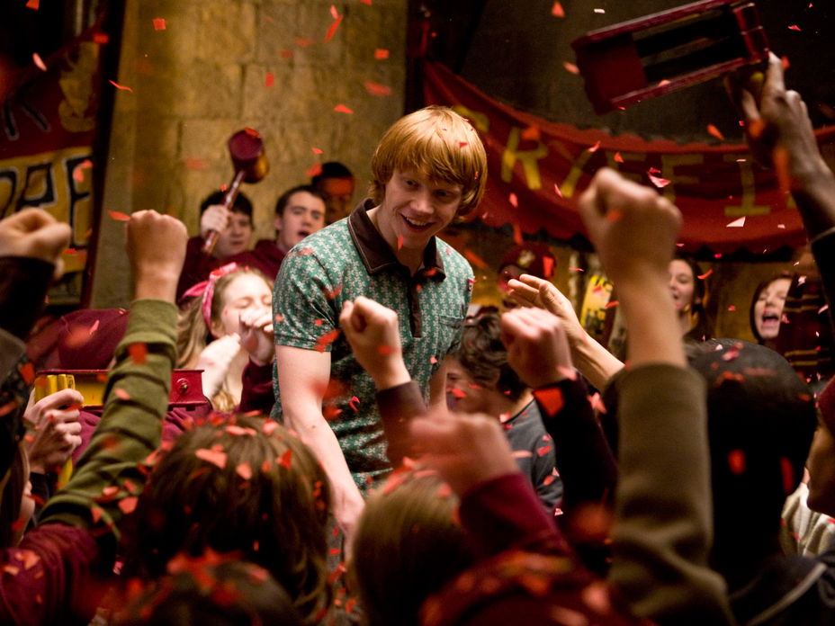 Ron feiert Sieg - Harry Potter