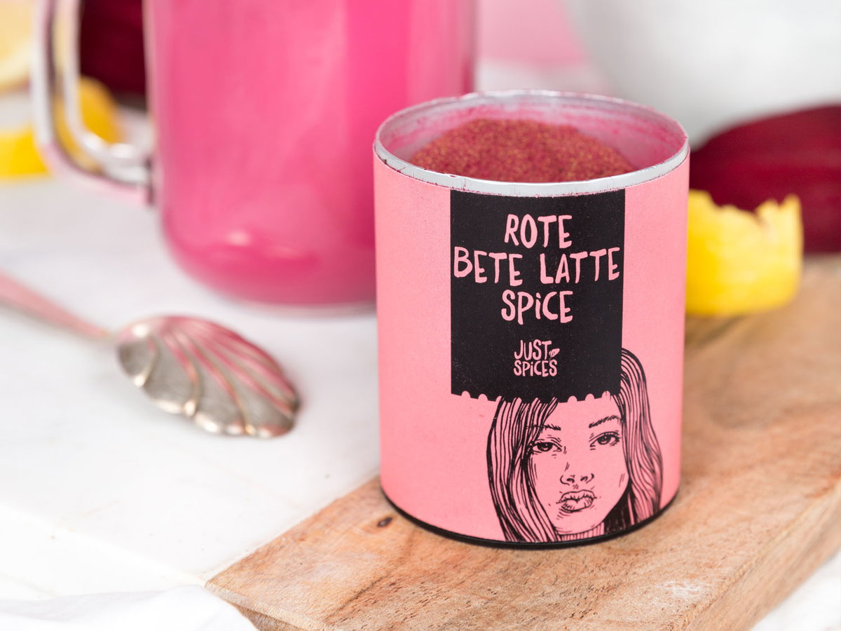 Just Spice Pink Latte Rote Bete Latte Gewürz