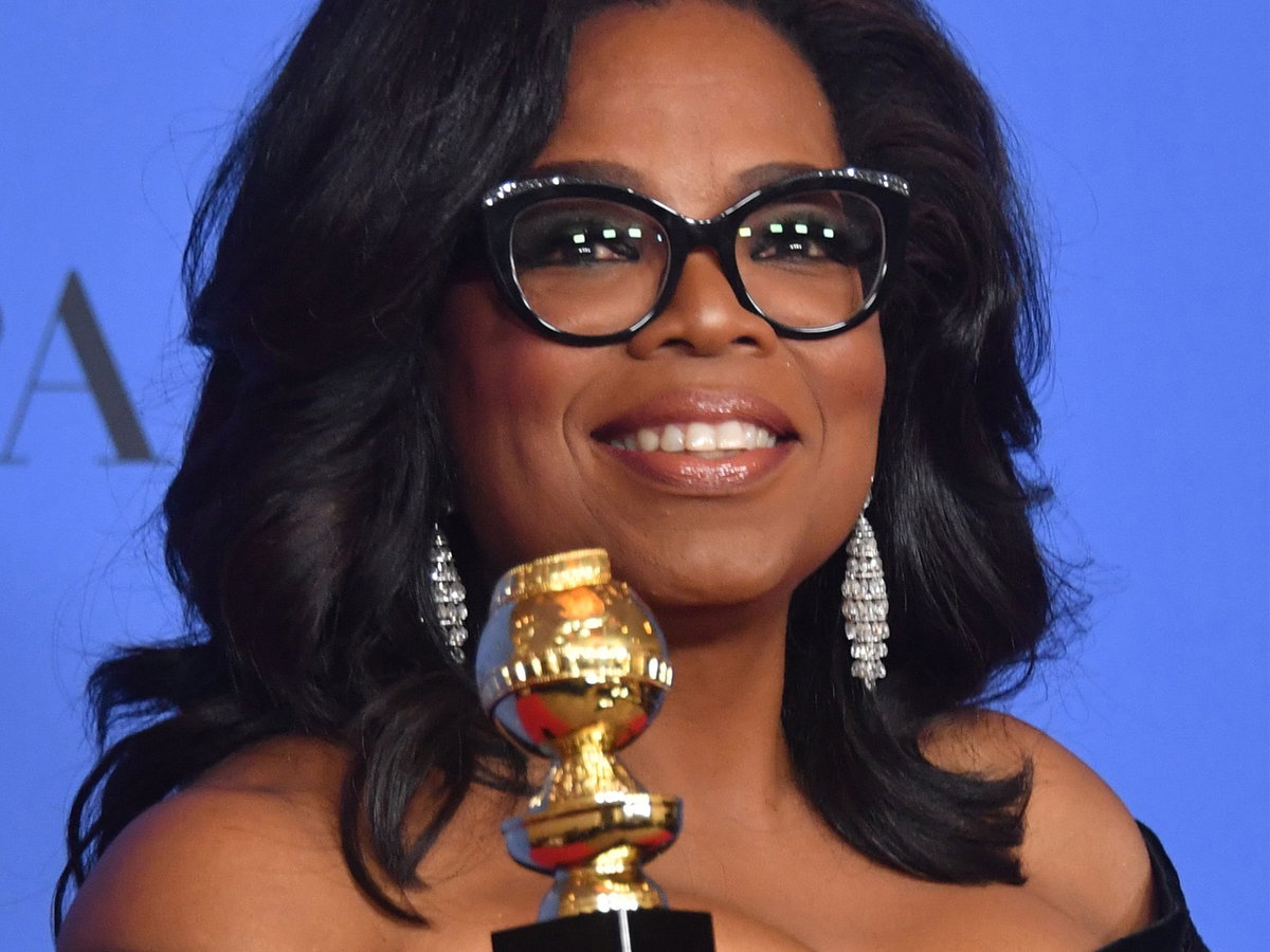 oprah winfrey preis für lebenswerk golden globes 2018