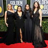 Ganz in Schwarz: Stars setzen ein Zeichen bei den Golden Globes 2018