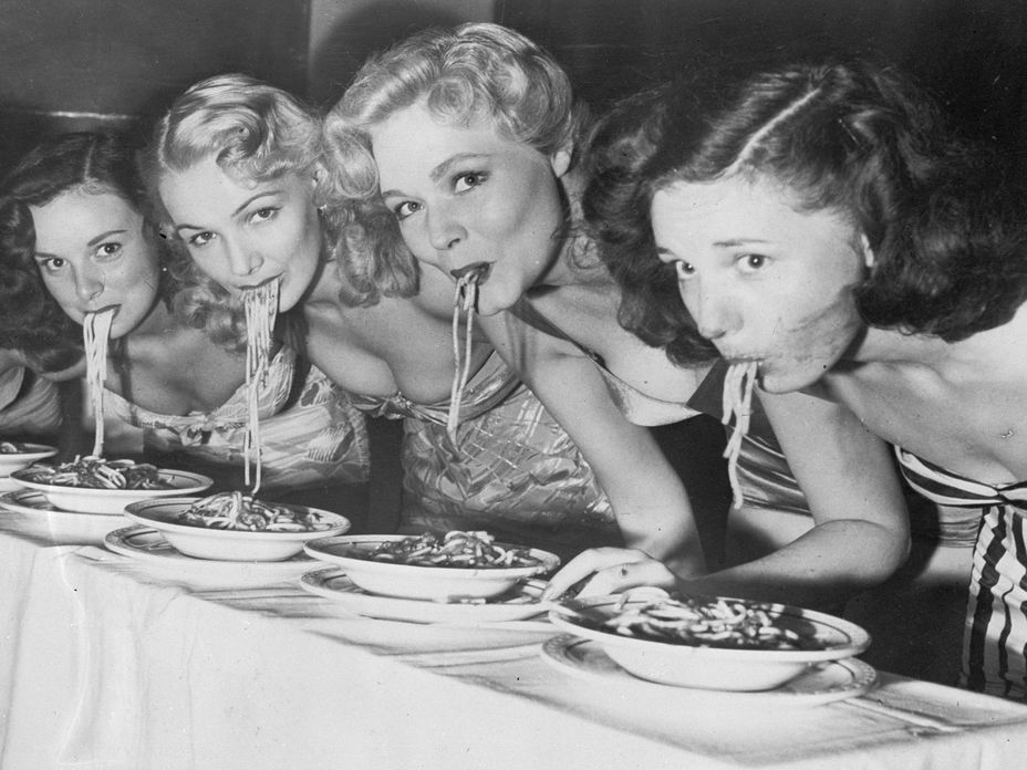 spaghetti-wettessen