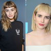 Blunt Bangs: Der kurze Pony ist 2018 Trendfrisur