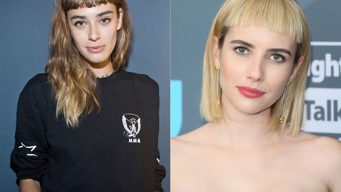 Blunt Bangs: Der kurze Pony ist 2018 Trendfrisur