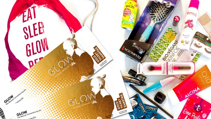 Gewinne 4x2 Gold-Tickets + Goodie-Bags für die Glow Beauty-Convention in Dortmund 
