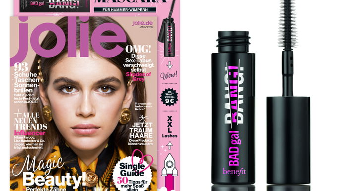 JOLIE-Beauty-Extra: XXL Lashes mit der Benefit #BADgal Bang Miniaturausgabe!