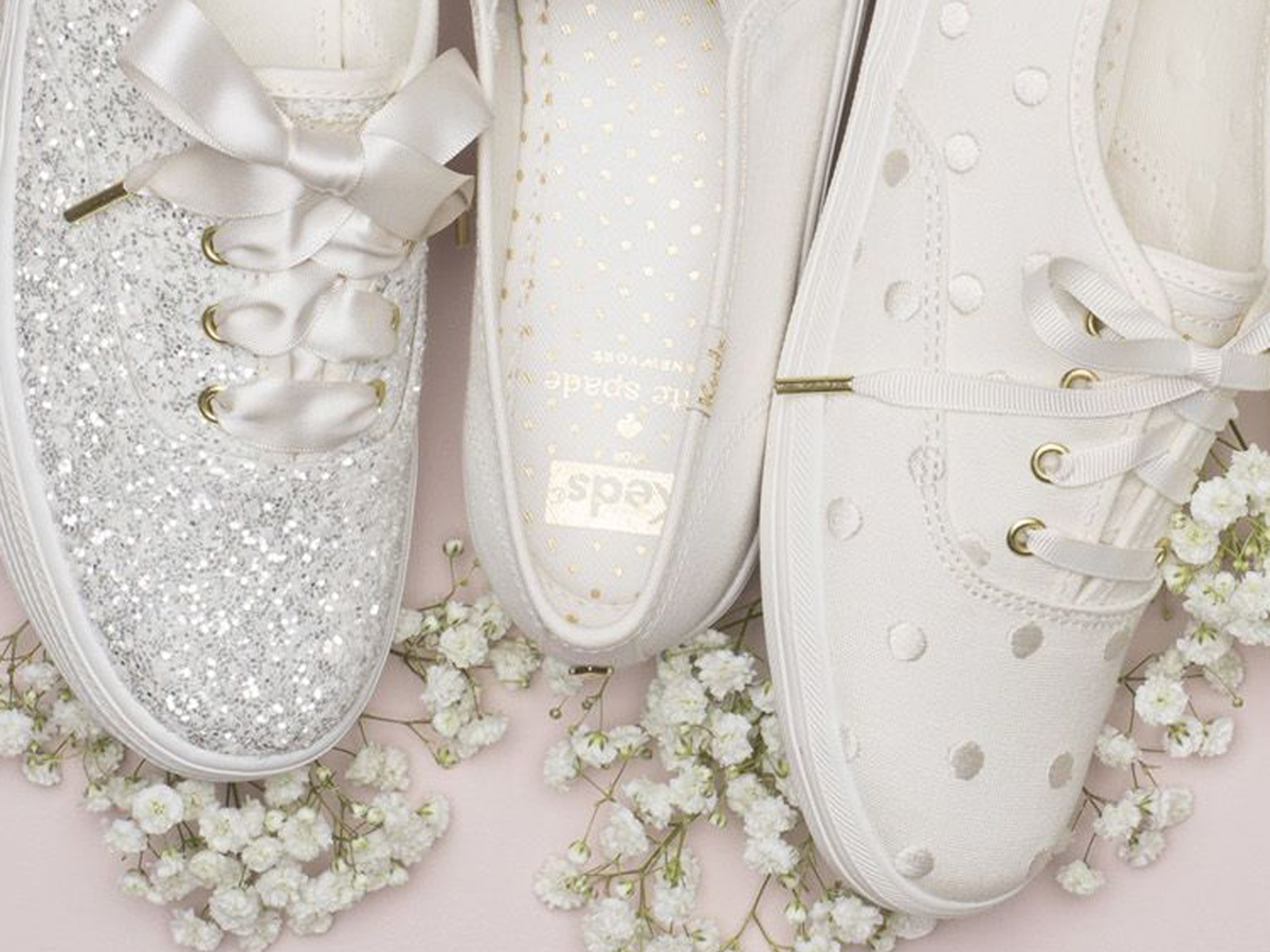 Hochzeits-Sneakers von Keds x Kate Spade
