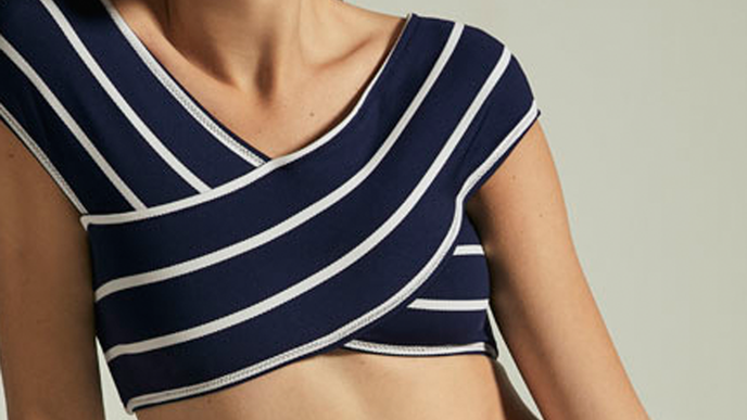 Bikini im Brigitte Bardot-Stil