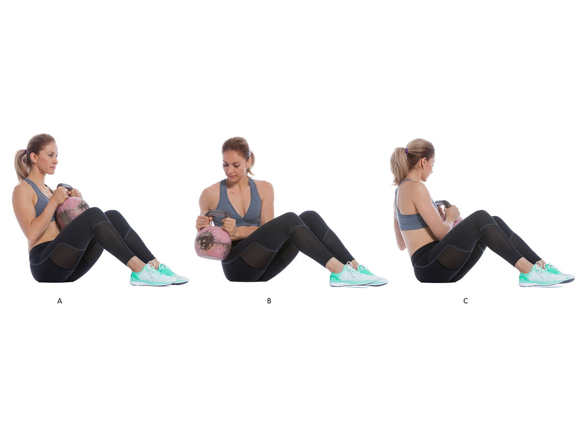 Kettlebell Russian Twist