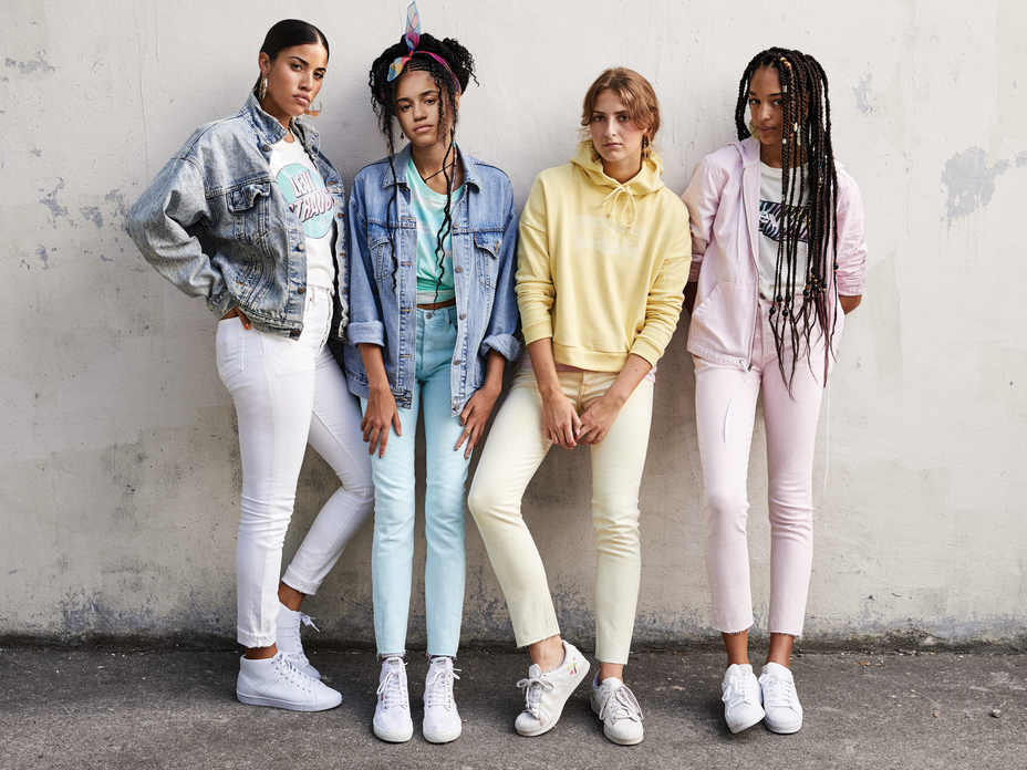 meist getragene jeans