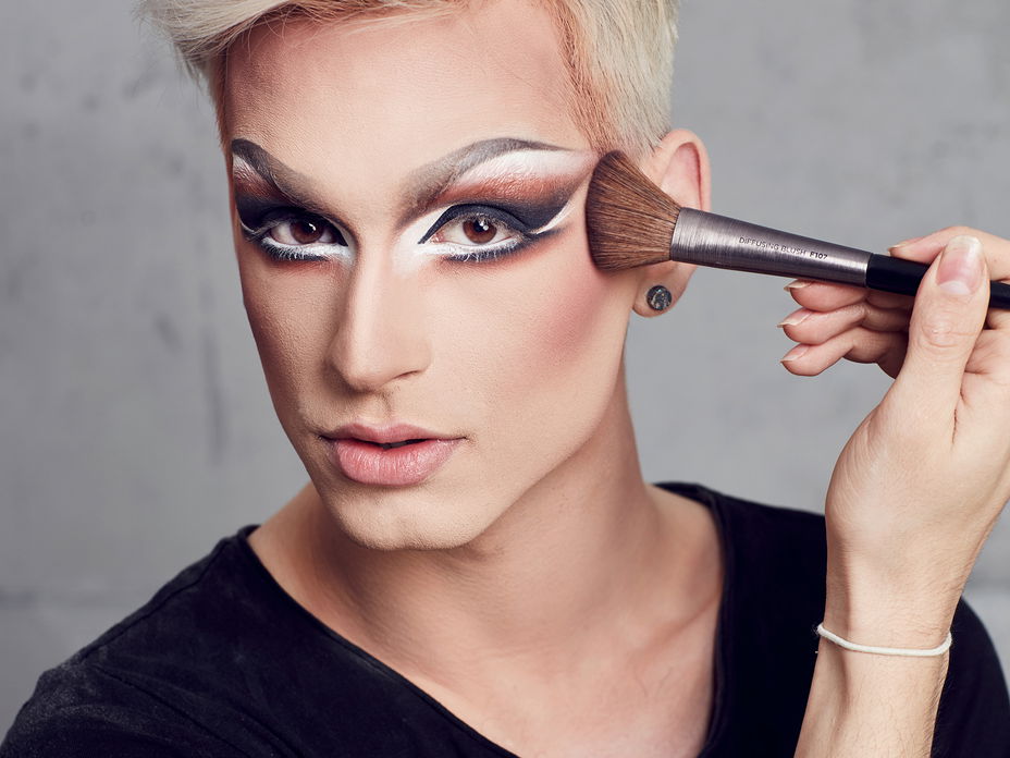 Schritt 7: Blush, Highlight & Mascara