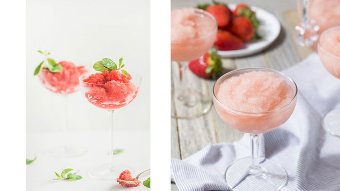 Aus Frozen Rosé wird Frosé
