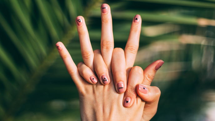 Neuer Instagram Beauty Trend: Geometric Nail Art