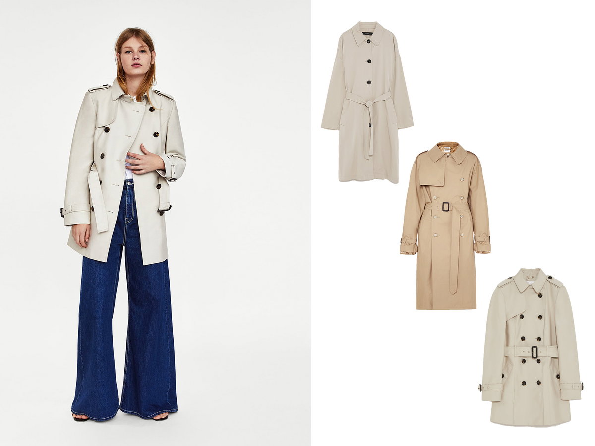 Zeitlose Garderobe Trenchcoat