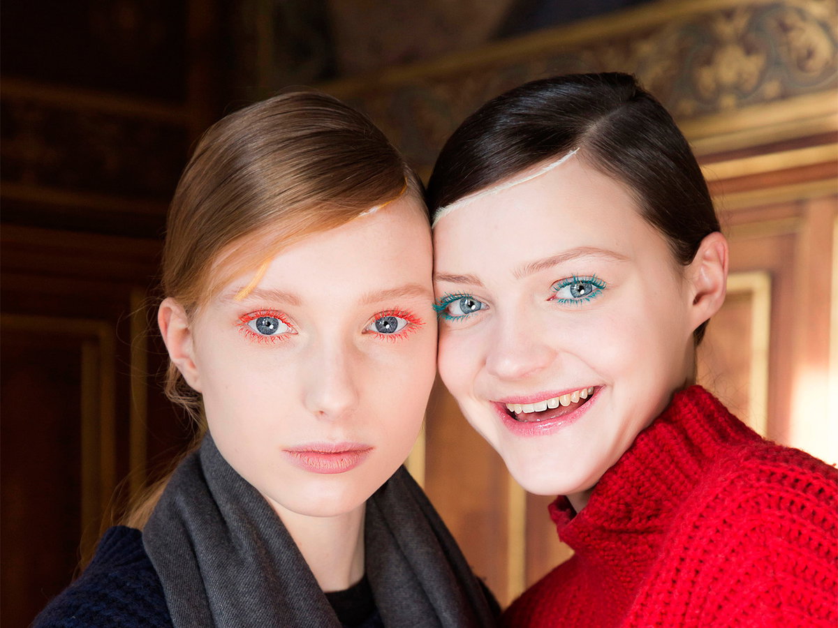 Bunte Mascara