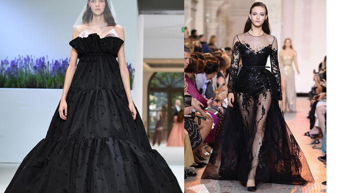 Schwarzes Brautkleid: Weiß kann doch jeder