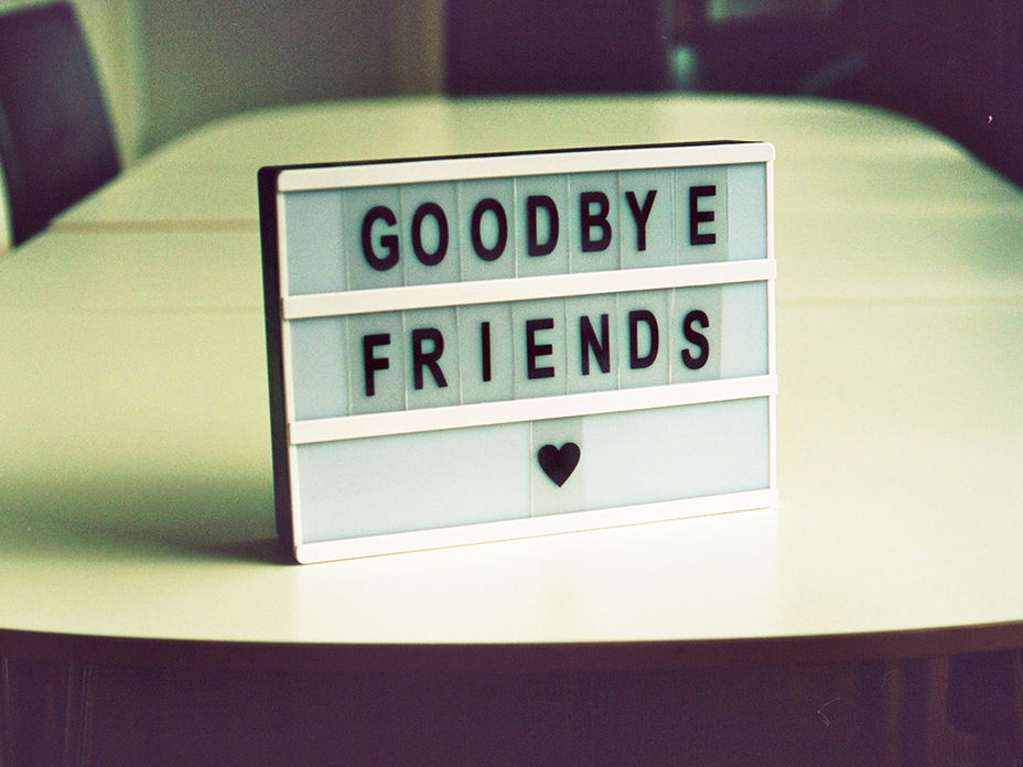goodbye friends