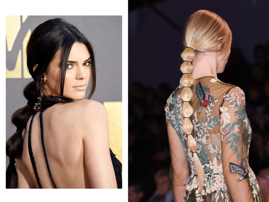 Bubble Ponytails