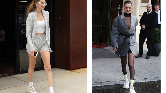 Tennissocken: Das neue Lieblings-Accessoire der Supermodels