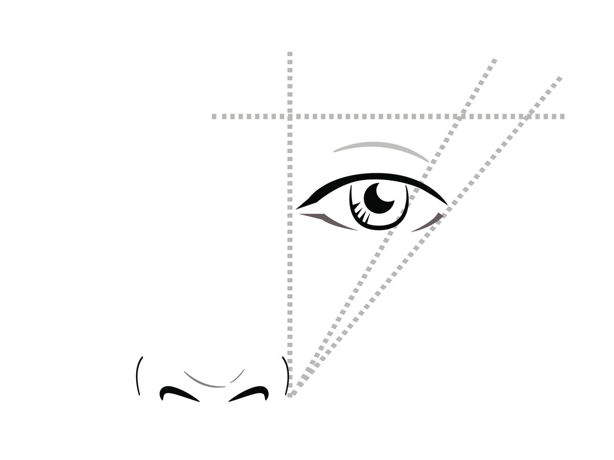 Augenbrauen-zupfen-Form-finden