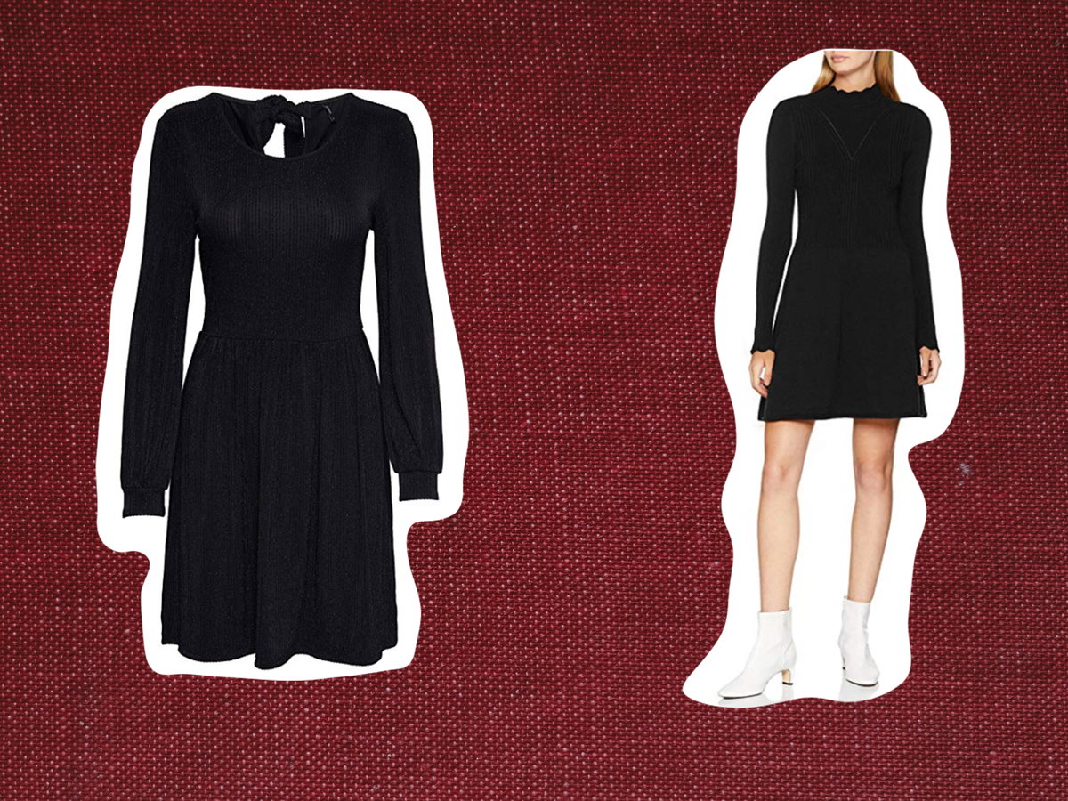 kleider-Outfit-aufwerten