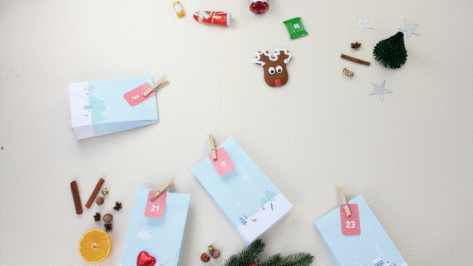 Der erste handmade Adventskalender für Faule und Unbegabte